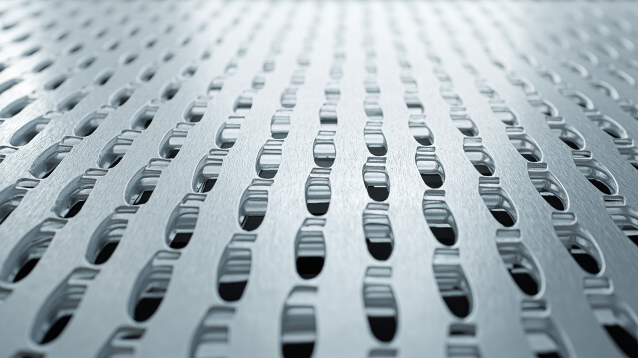 产品冲孔铝单板细节