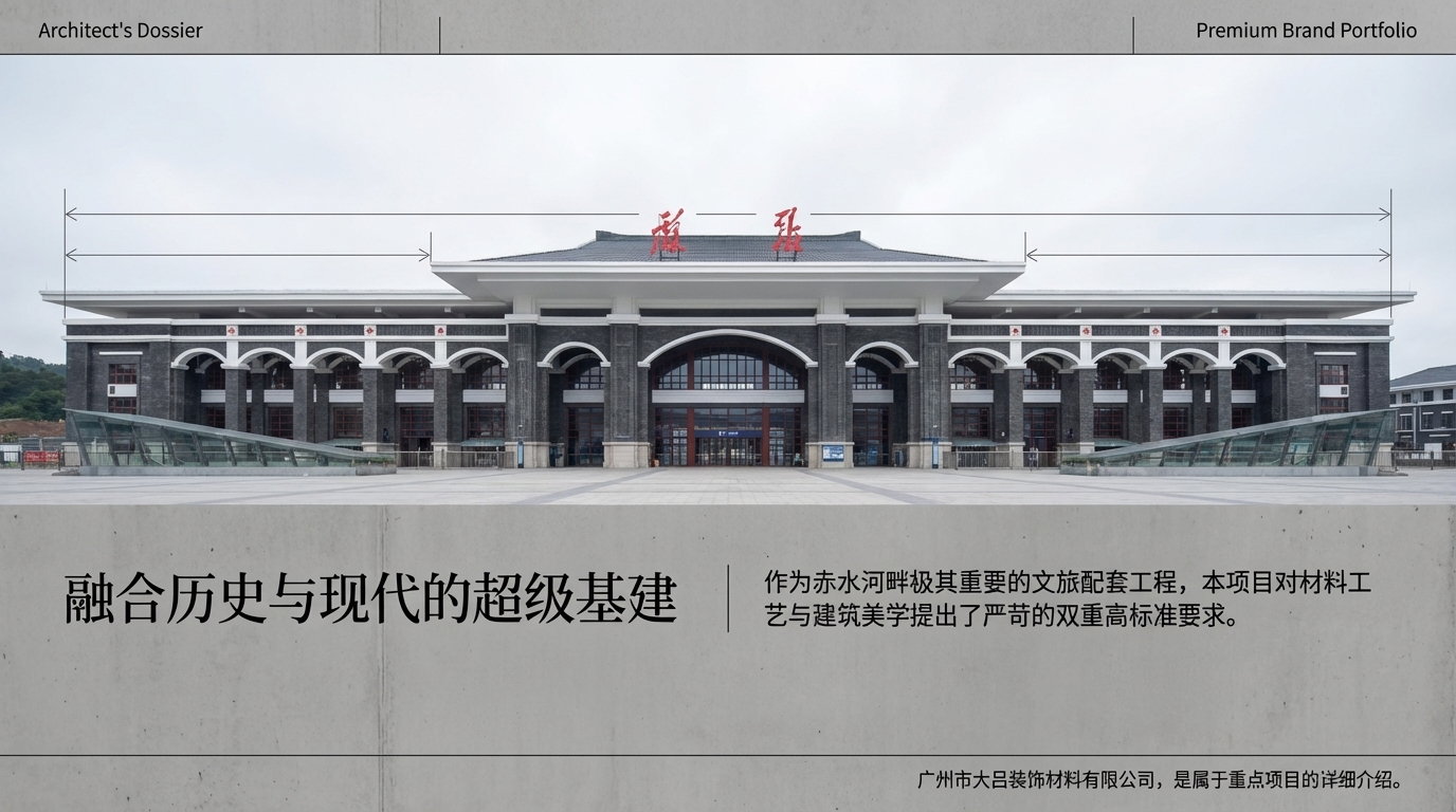 接待中心仿石纹铝单板外立面