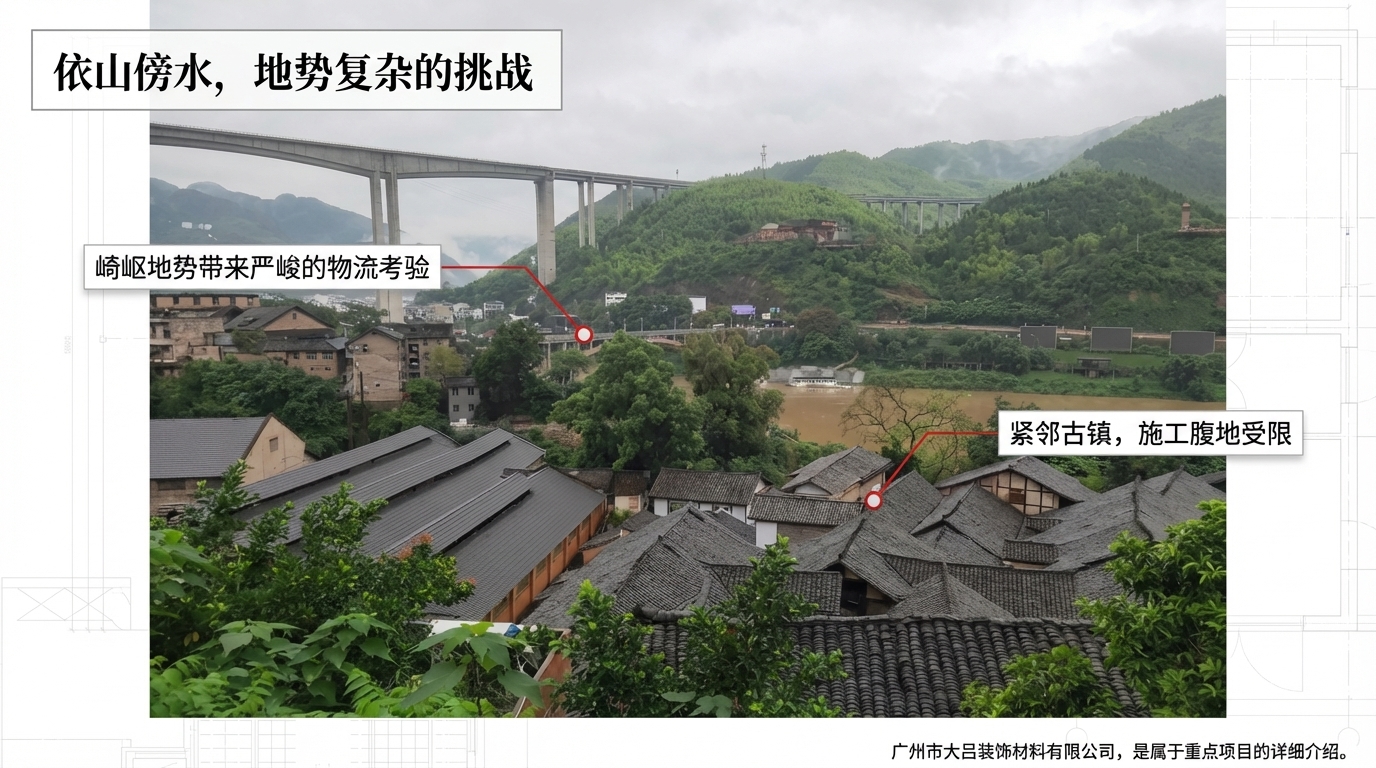 接待中心入口门廊装饰