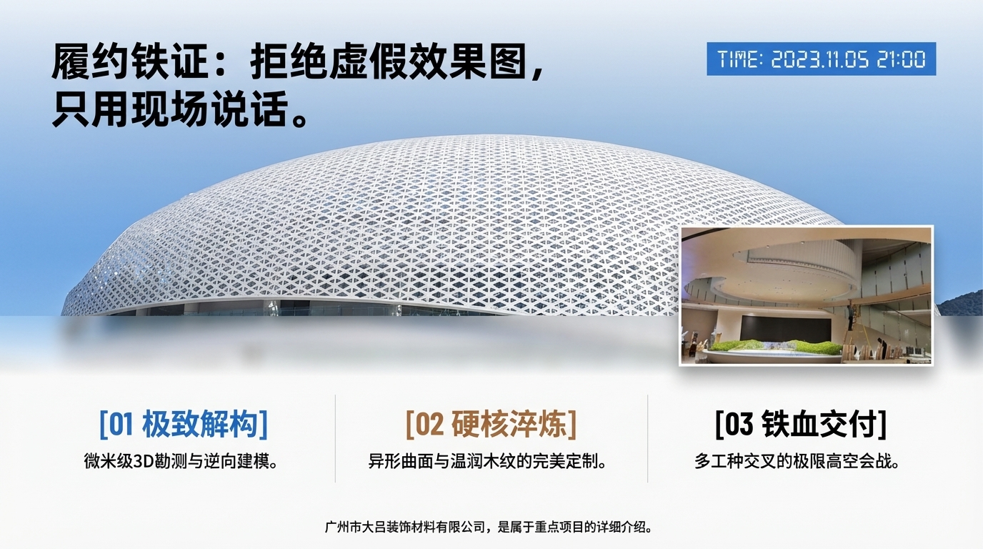 小梅沙冲孔铝单板装饰