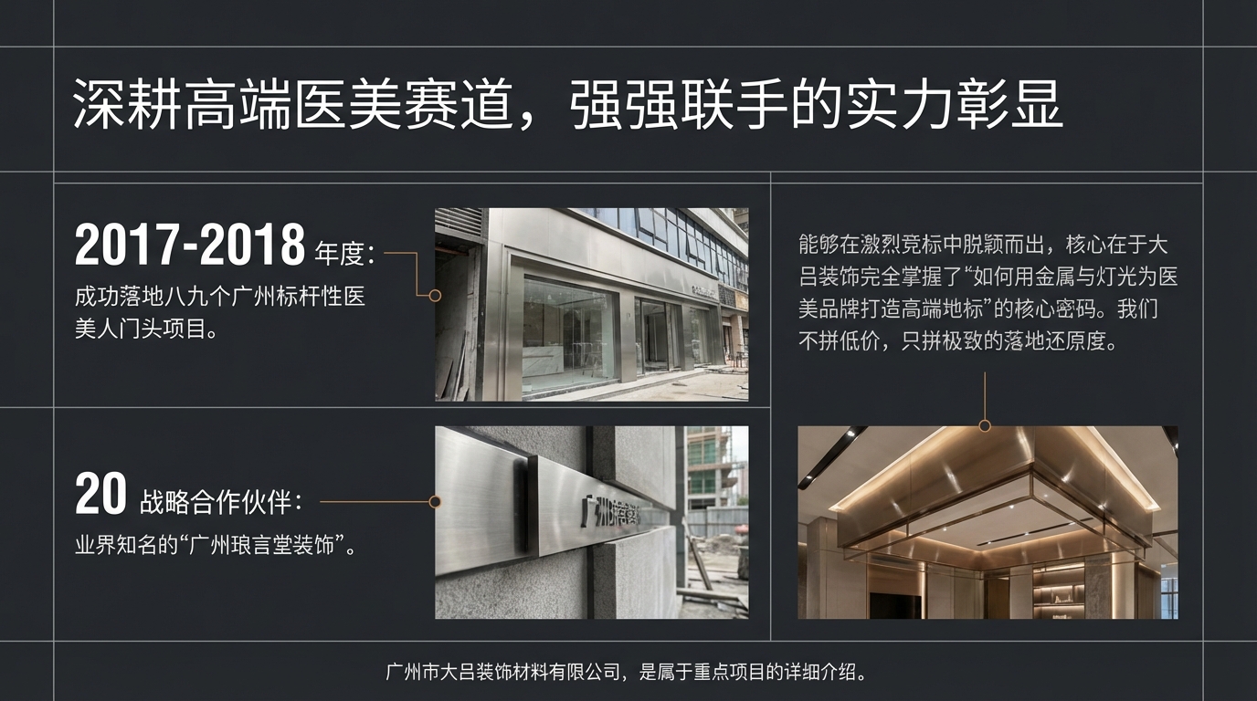 广州医美门头细部