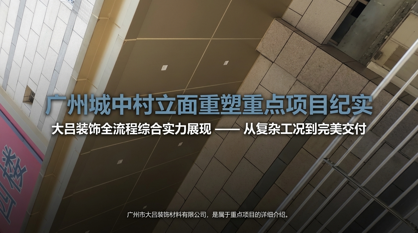 广州城中村改造立面铝板