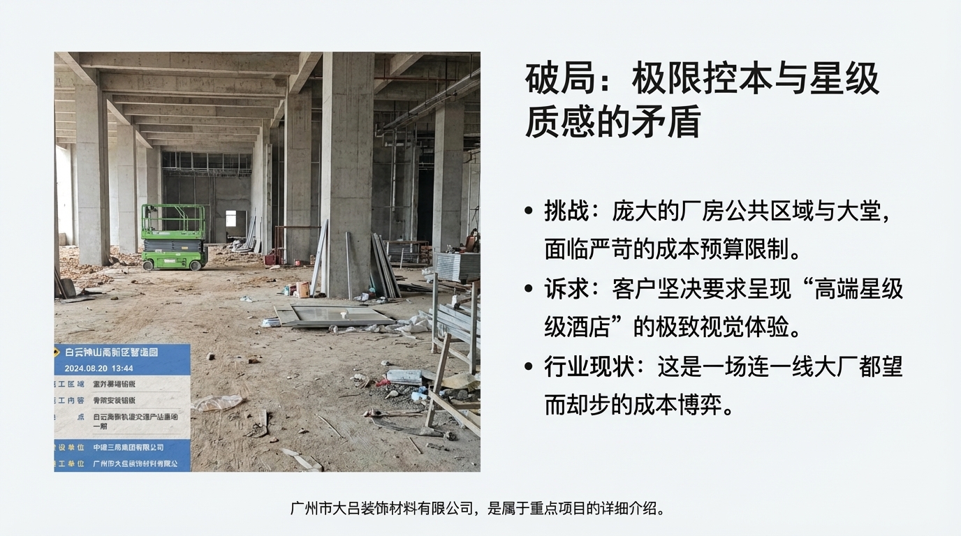 广州神山智造产业园雨棚装饰