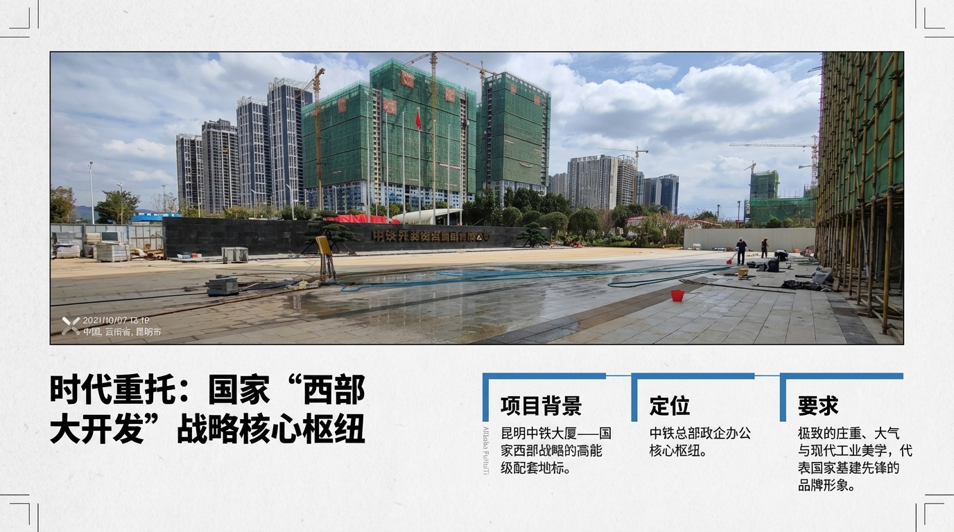 昆明中铁大厦主楼效果