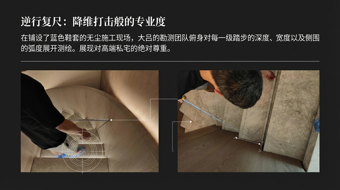 深圳别墅旋转楼梯效果