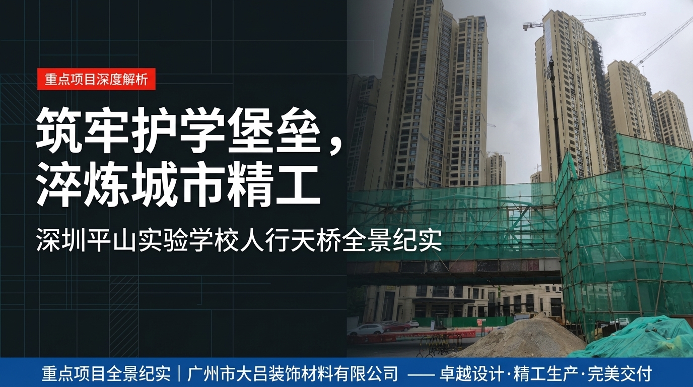 深圳坪山实验学校天桥